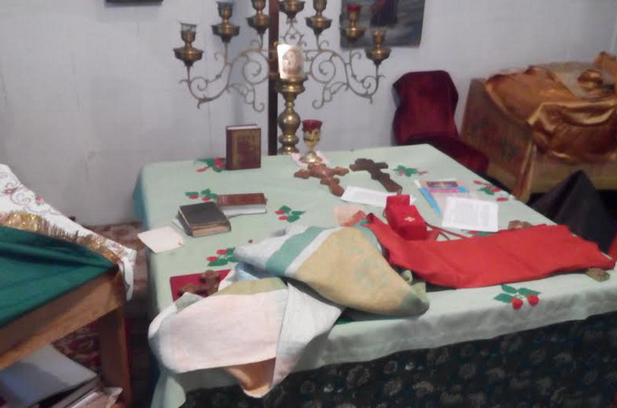 Vandals stole the Holy Gifts from the church of Christ Resurrection in Kiev