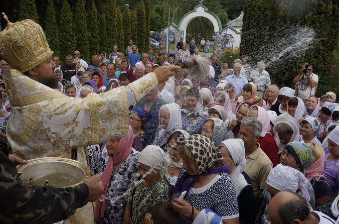 У чинному Свято-Іллінському храмі Чорнобильської зони відсвяткували престольне свято