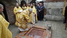 У Святогірську заклали новий храм на честь святих Кирила і Мефодія