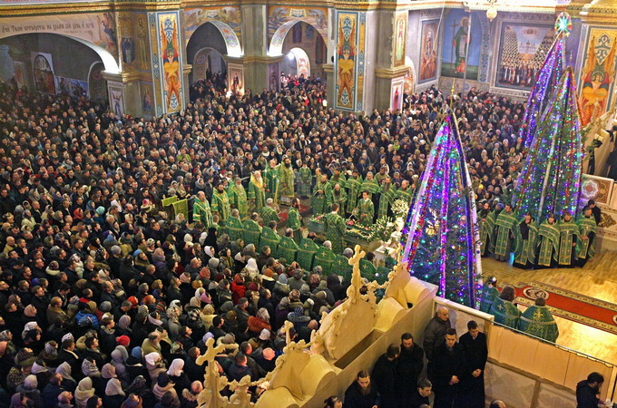 У Почаївській Лаврі вшанували пам'ять преподобного Амфілохія (ФОТО)