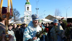 Иерарх УПЦ и воины-афганцы вознесли заупокойные молитвы за погибших участников боевых действий (ВИДЕО)