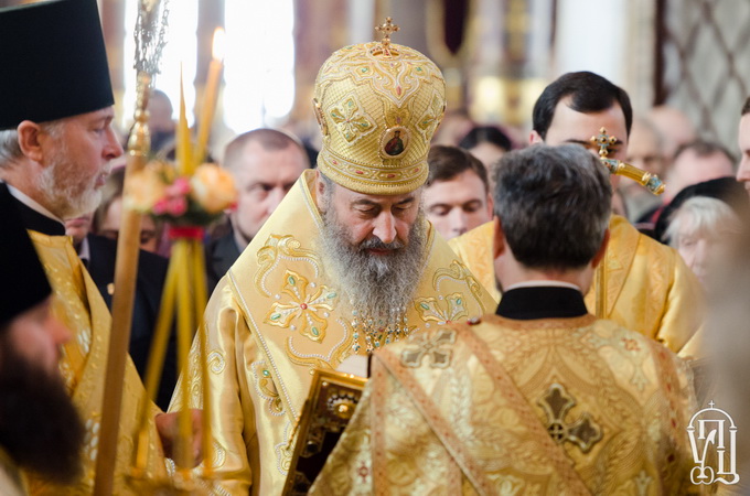 На богослужінні з нагоди святкування Торжества Православ'я Предстоятель УПЦ розповів про боротьбу Церкви з єресями (ФОТО)