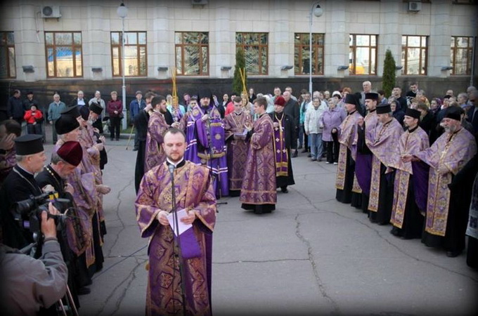 «Молебен против агрессора» не вызвал энтузиазма у большинства регионов Украины