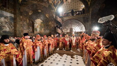 В Киевской Лавре молитвенно отпраздновали Светлое Воскресение Христово (ФОТО)