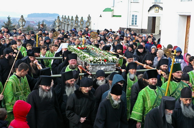 У Почаївській Лаврі відбудуться торжества на честь преподобного Іова