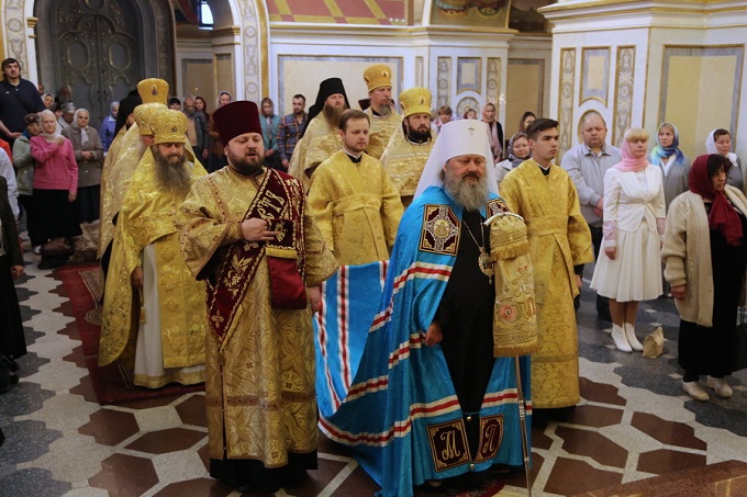 У Києво-Печерській Лаврі звершені святкові богослужіння (ФОТО)