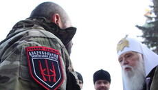 What did Ukrainian schismatics from Kiev Patriarchate and nationalists from “Right Sector” agree on?