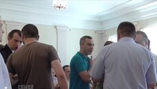 Свободівці погрожують депутатам розправою за виділення землі Почаївській лаврі (ВІДЕО)