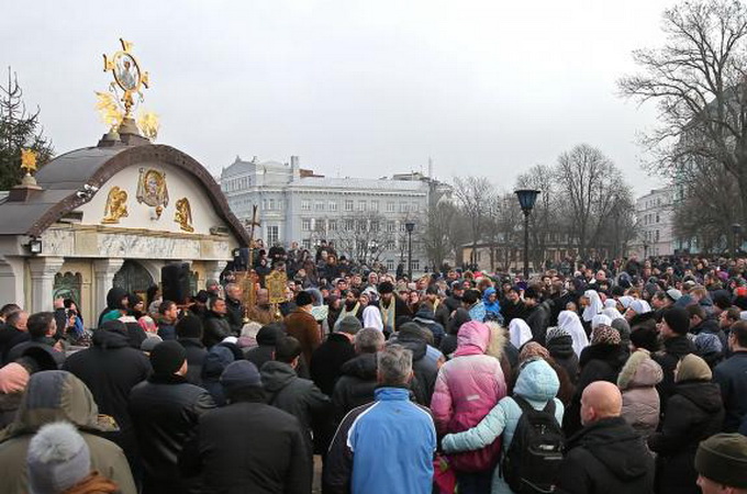 Tithes Monastery brethren express gratitude to believers for their support