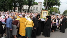 Ровенская епархия УПЦ анонсирует крестный ход с мощами праведной Анны