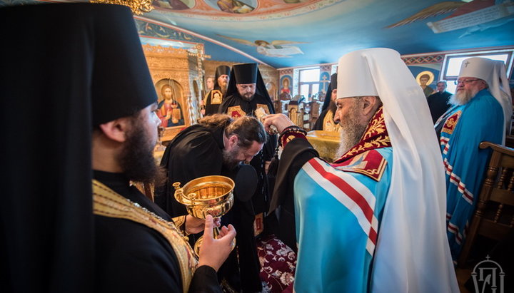 Чин наречения во епископа архимандритов Спиридона (Головастова) и Гедеона (Харона)