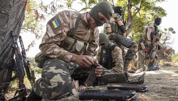 Робочий момент християнсько-військового вишкільного табору