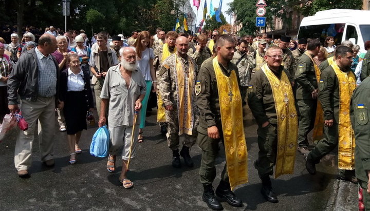 «Хресна хода» УПЦ КП 28 липня 2017 року