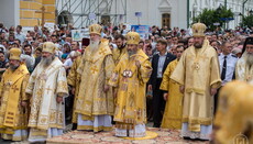 В киевской Лавре проходят праздничные богослужения в честь Крещения Руси