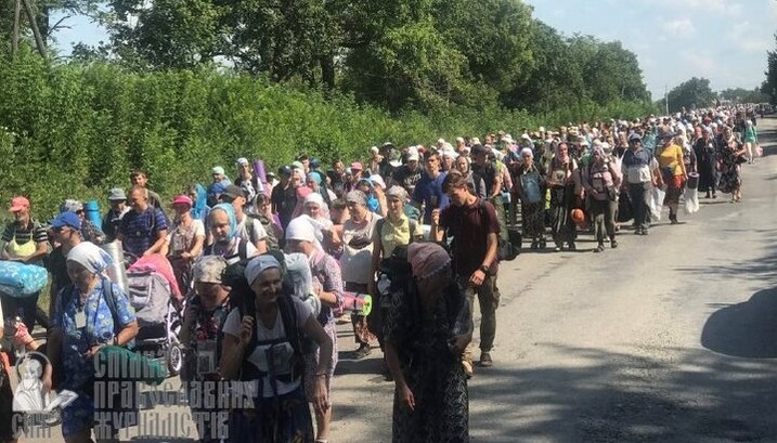 Паломники планируют добраться до Почаева за семь дней