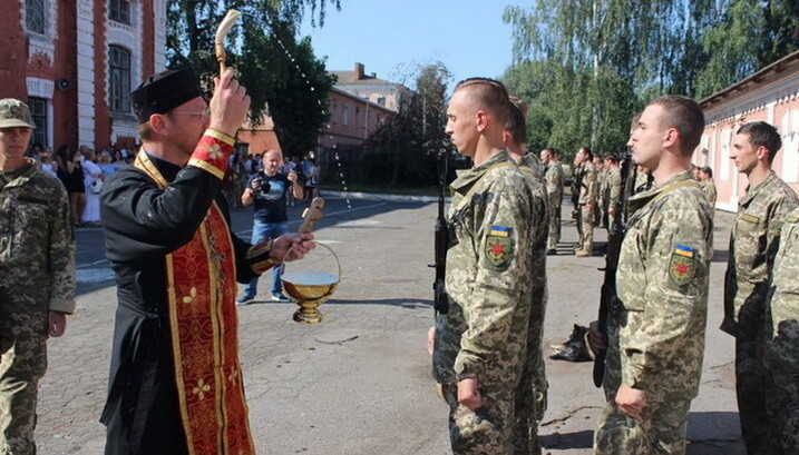 Священики благословили студентів Вінницького національного медичного університету