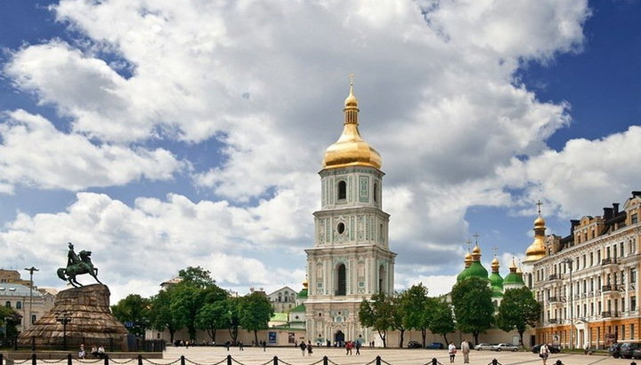 Софийская площадь в Киеве 