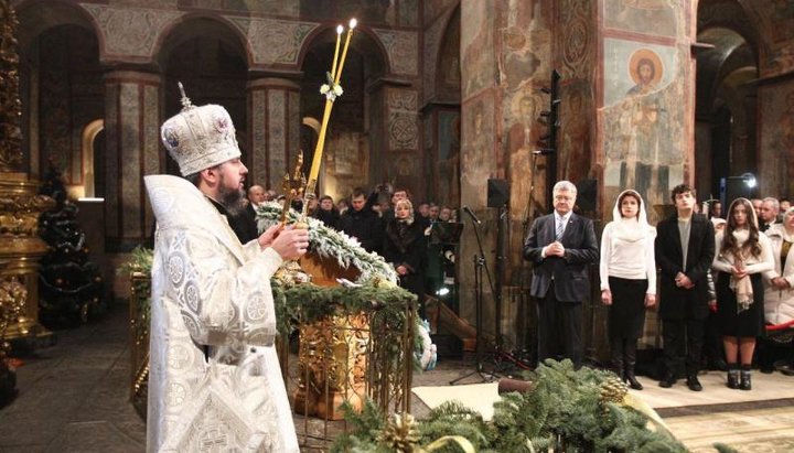 President of Ukraine and the head of the OCU Epiphany prayed for Patriarch Kirill