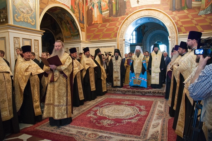 До Дня незалежності у Києво-Печерській Лаврі звершено молебень за Україну та український народ (ФОТО)