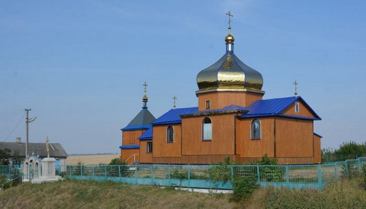 Храм УПЦ в честь святых благоверных князей Бориса и Глеба в селе Шклинь