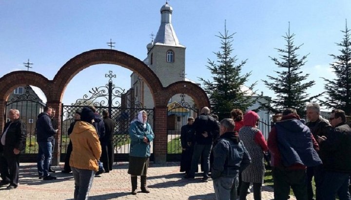 Свято-Миколаївський храм УПЦ в Будятичах зараз опечатаний. Фото – «Буг»