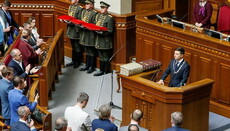 His Beatitude Onuphry takes part in the inauguration of President Zelensky