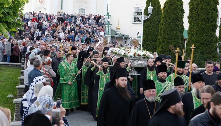 Крестный ход, Почаев, 17 мая 2019 года.