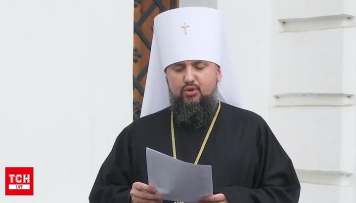 Head of OCU Epiphany Dumenko. Photo: TSN