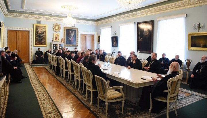 Збори в резиденції Філарета, 3.06.2019. Фото: сайт УПЦ КП