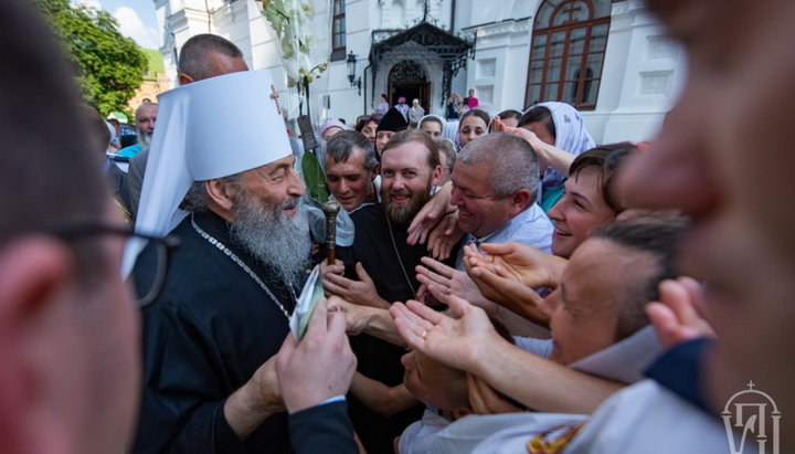 Празднования Дня Ангела Блаженнейшего Митрополита Онуфрия. Фото: УПЦ