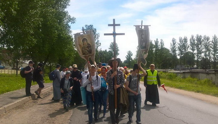 Хресний хід білоруських греко-католиків. Фото: Catholic.by 