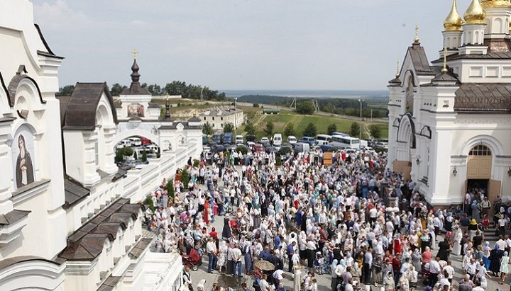 Празднования в честь Почаевской иконы Божией Матери в Почаевской лавре, 5.08.19. Фото: УПЦ