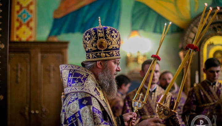 Управляющий делами УПЦ митрополит Бориспольский и Броварской Антоний. Фото: УПЦ