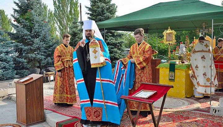 Митрополит Горлівський і Слав’янський Митрофан. Фото: Горлівська і Слав’янська єпархія УПЦ