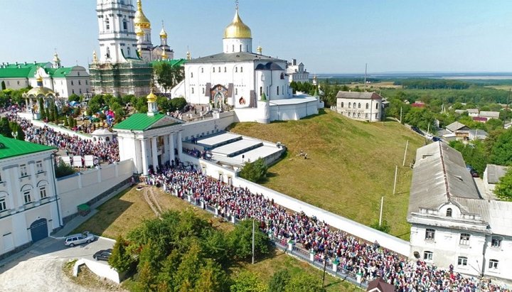 Хресний хід із Кам'янця-Подільського в Почаїв. Фото: УПЦ