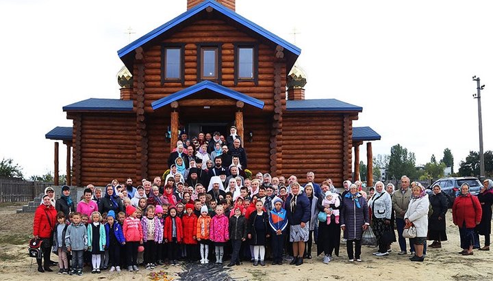 Храм Різдва Пресвятої Богородиці, село Мартове, Харківської області. Фото: Ізюмська єпархія