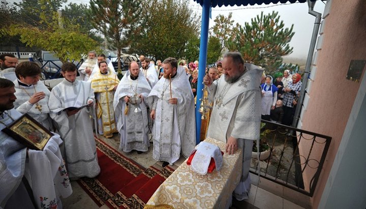 Новий храм УПЦ освятили в селі Чкалово Нижньогірського благочиння Джанкойської єпархії. Фото: Джанкойська єпархія