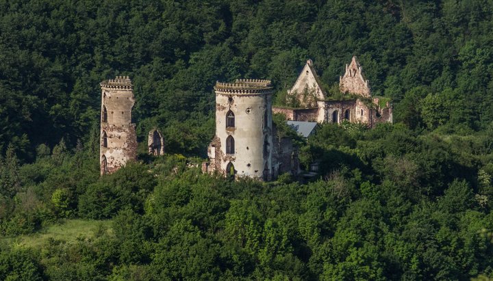 Руїни Червоногородського замку. Фото: wikipedia