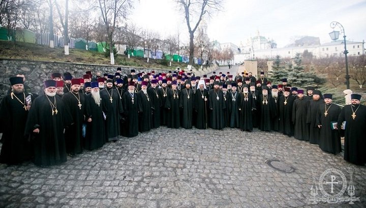 Духовенство Бориспільської єпархії УПЦ. Фото: УПЦ