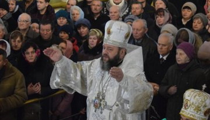 Представник ПЦУ «митрополит» Луцький і Волинський Михайло Зінкевич. Фото: volynpost.com