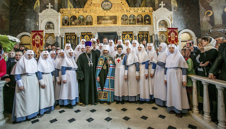 Сестри Марфо-Маріїнського сестринства. Фото: marfo-maria.kiev.ua