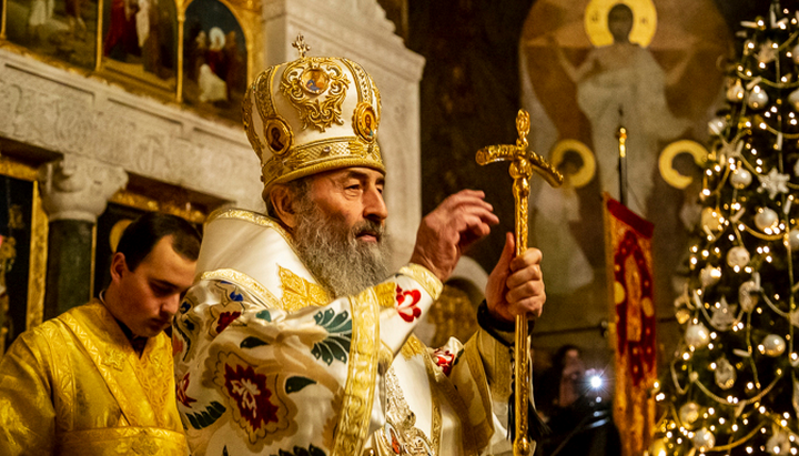 Блаженнейший Митрополит Киевский и всея Украины Онуфрий. Фото: lavra.ua