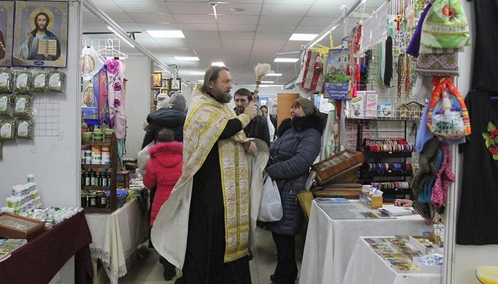 Православная выставка-ярмарка «Свет Рождества» в Одессе в 2018 году. Фото: ump.org.ua