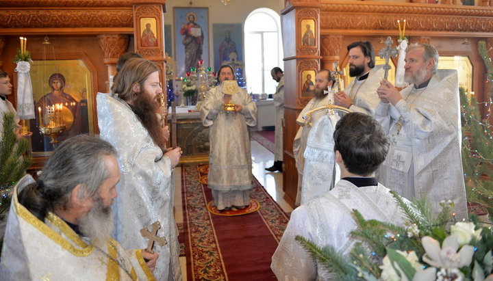 В Музиковському Покровському монастирі відбулося святкування на честь ікони Божої Матері «Трьох радостей». Фото: pravoslavie.ks.ua