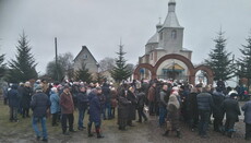 Верующие УПЦ в Будятичах еще раз подтвердили свое решение остаться в УПЦ