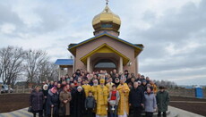 В Овруцькій єпархії освятили новий храм на честь апостола Іоанна Богослова