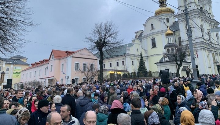 Хресний хід у Вінниці в неділю Торжества Православ'я, 8.03.20. Фото: Вінницька єпархія УПЦ