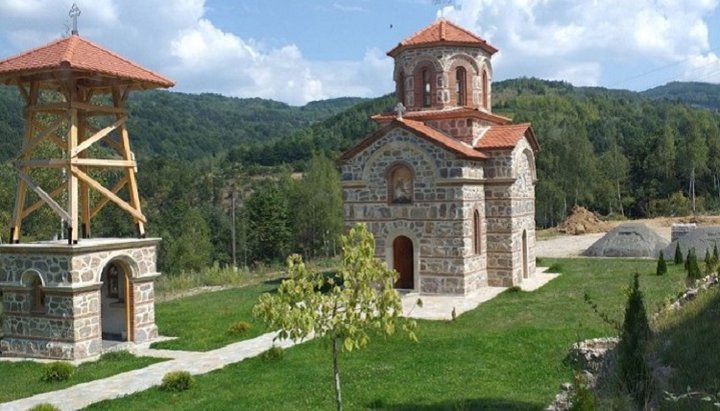 Свято-Георгіївський храм монастиря в Брняк. Фото: eparhija-prizren.com