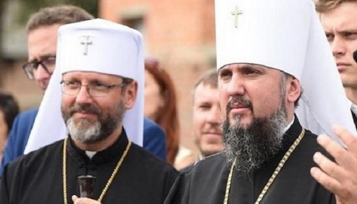 Святослав Шевчук і Епіфаній Думенко. Фото: religionpravda.com.ua