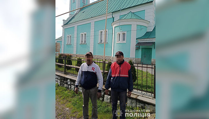 Преступниками оказались 2 ранее судимых мужчины, часть украденного из храмового склада они успели продать. Фото: zk.npu.gov.ua